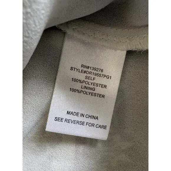 DR2 Cold Shoulder Top Geometric Bohemian Lined V-neck Blouse XL - Picture 5 of 8